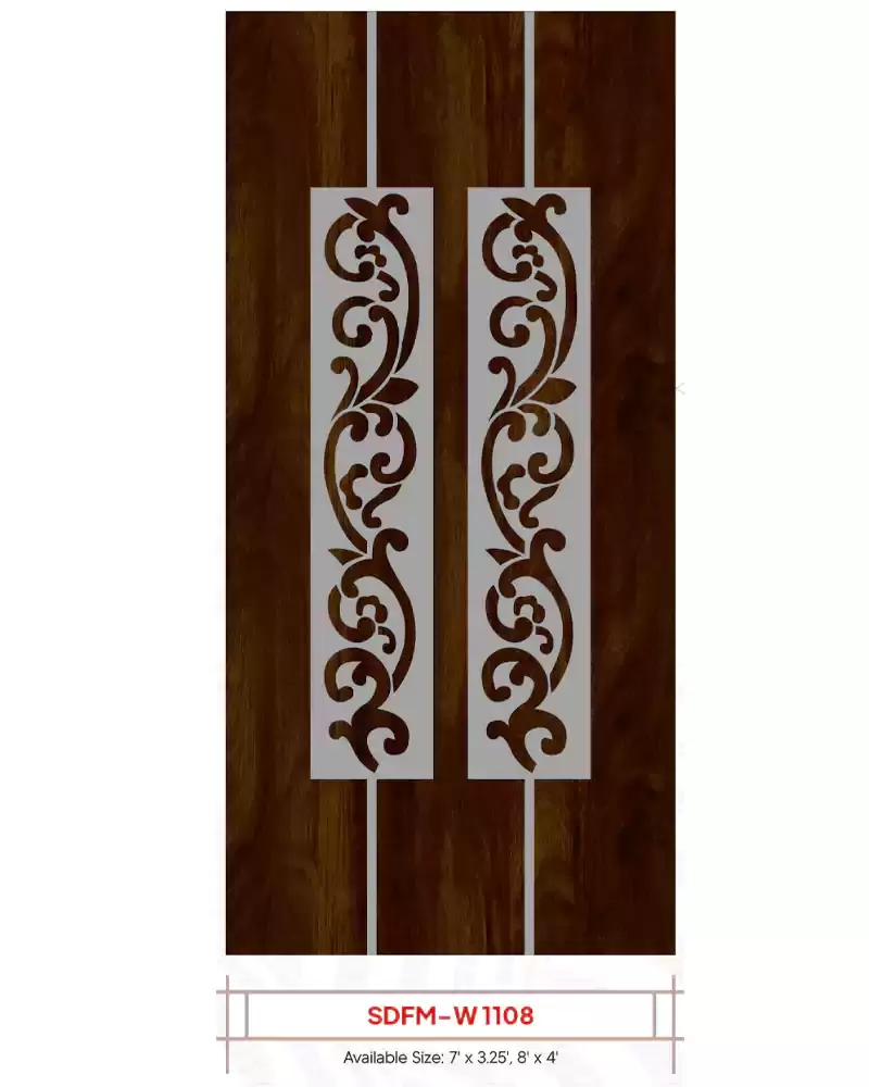 Saphhire Metal Carving Doors